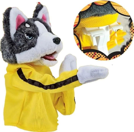 Kung Fu Dog Interactive Toy – Boxing Dog Hand Puppet