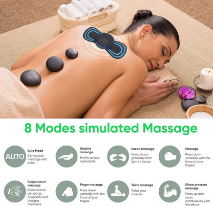 Mini Massager with 8 Modes and 19 Strength Levels,Rechargeable