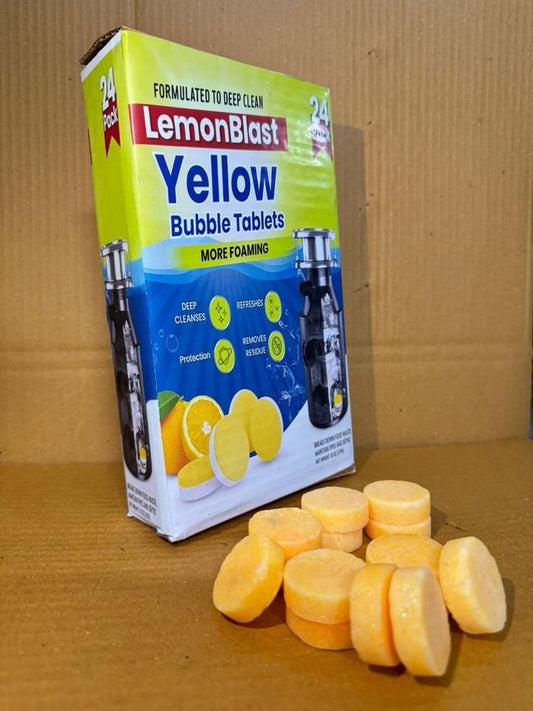 drainage cleaner  LemonBlast Yellow Bubble